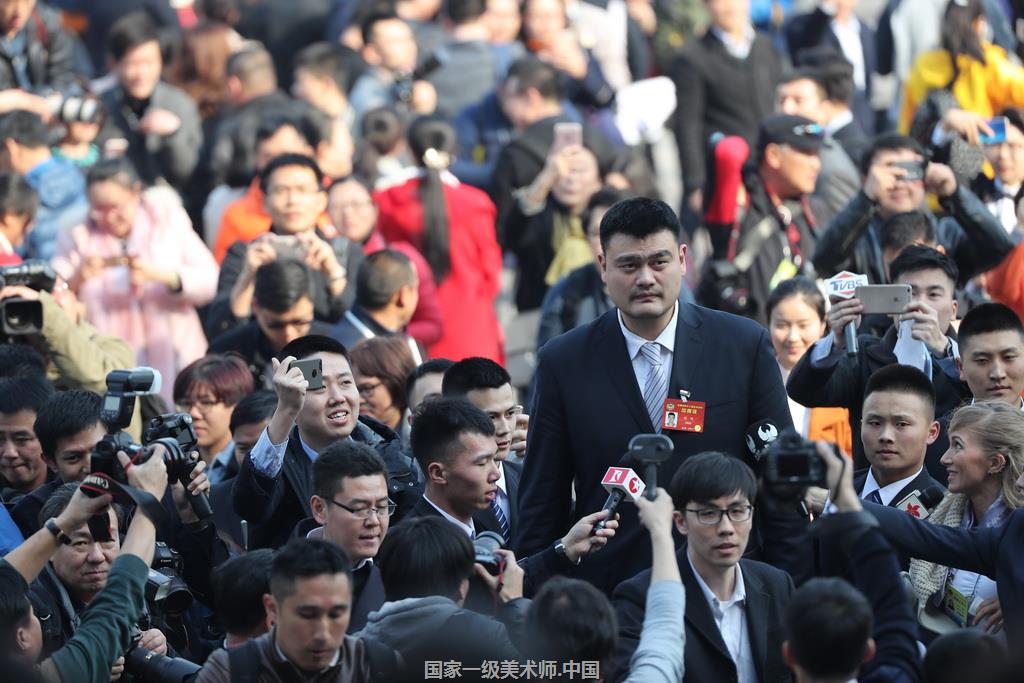 全国政协十二届五次会议即将开幕:全国政协委员姚明