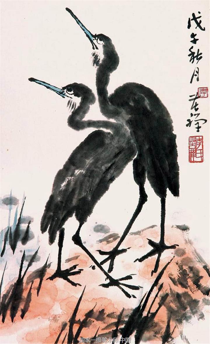 国家一级美术师 中国艺术家网 李苦禅 1983 出身贫寒 现代书画家 书画 美术教育家 原名李英杰 改名英 字励公 山东高唐人