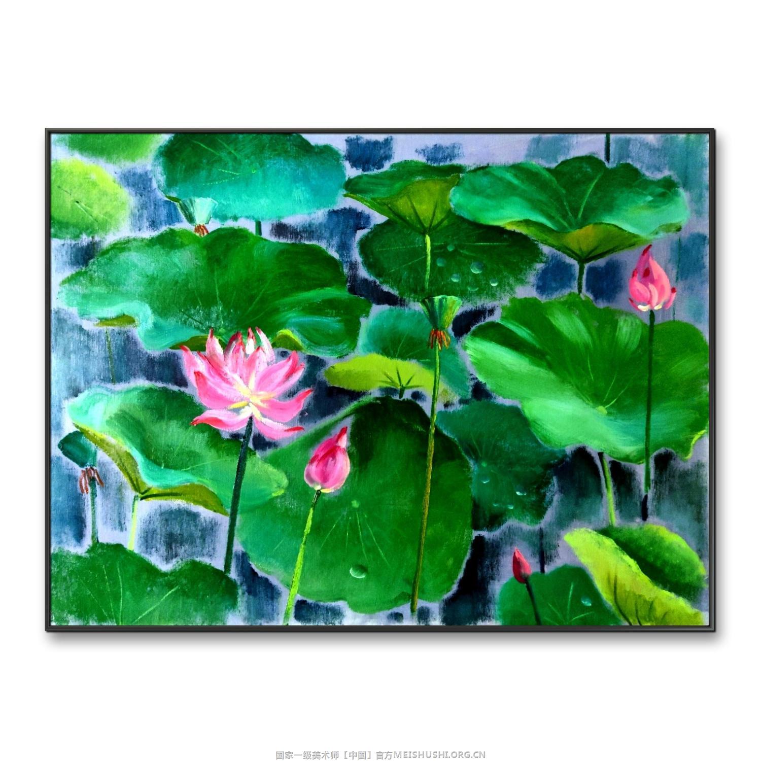 张宝莹国家一级美术师油画作品