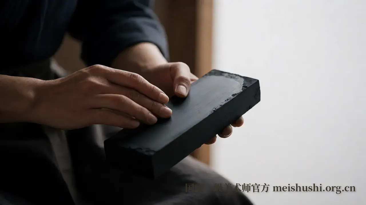 墨的呼吸:从松烟到笔尖的千年对话