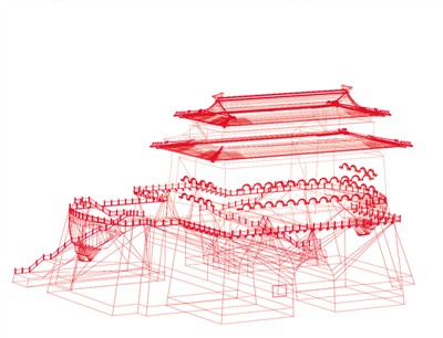 基于数字化技术的“发现·北京中轴线”展在位于北京西郊首钢园内的RE睿·国际创忆馆开展