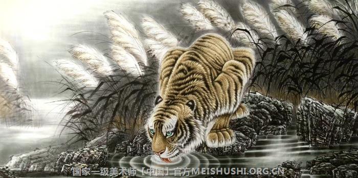 李灵莉家族画虎传承人15.jpg