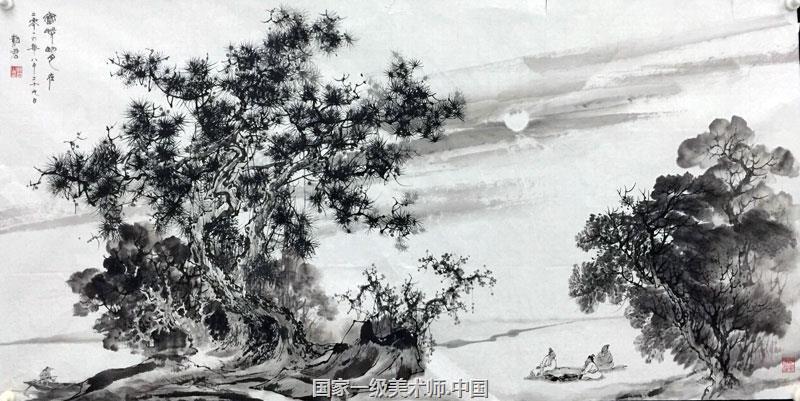 国家一级美术师 王志军艺名知君 画家